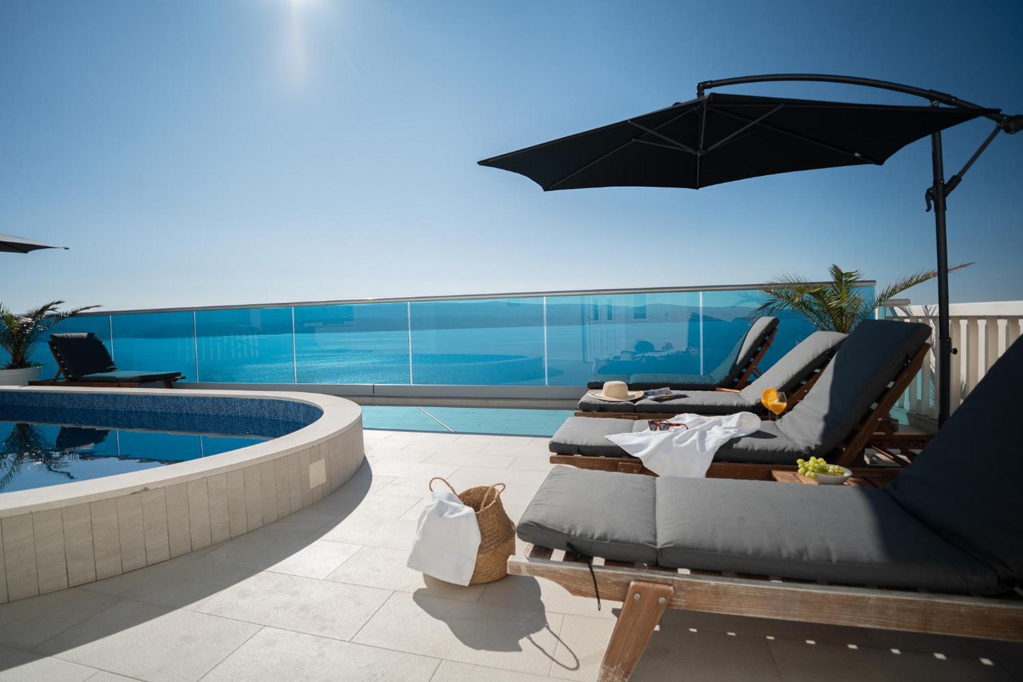Sunny Hill Apartments With Rooftop Pool Čelina Dış mekan fotoğraf